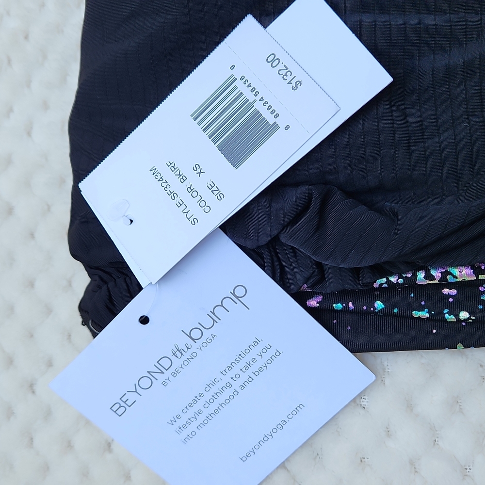 **HP**Nwt Beyond Yoga Beyond the Bump Alloy Ombre Leggings - Picture 10 of 12